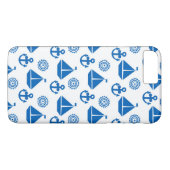 Cartoon Sail Boat Pattern Case-Mate iPhone Case (Achterkant (Horizontaal))