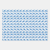 Cartoon Sail Boat Pattern Inpakpapier Vel (Voorkant 3)