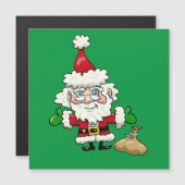 Cartoon Santa Claus (Voorkant / Achterkant)