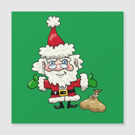 Cartoon Santa Claus (Voorkant)
