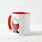 Cartoon Santa Claus Mok (Voorkant links)