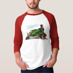 Cartoon Santa express T-shirt