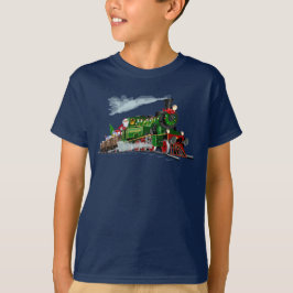 Cartoon Santa express T-shirt