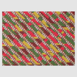 Cartoon Santas Kerstmis Tissuepapier