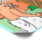 CARTOON SAUNA POSTER features Toivo & Eino (Hoek)