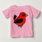 Cartoon Scarlet Tanager (Voorkant)