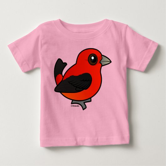 Cartoon Scarlet Tanager (Voorkant)