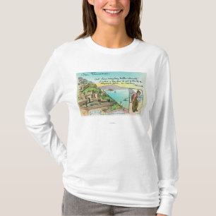 Cartoon Scene over klimaat T-shirt