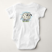 Cartoon Schaap T-shirt (Achterkant)