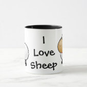 cartoon schapen mok (Midden)