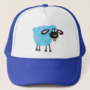 cartoon schapen trucker pet