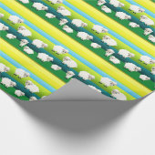 Cartoon-schapenpakpapier Cadeaupapier (Hoek)