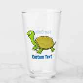 Cartoon Schildpad Glas (Voorkant)