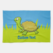Cartoon Schildpad Handdoek (Horizontaal)