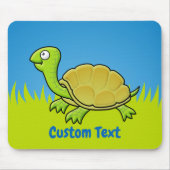 Cartoon Schildpad Muismat (Voorkant)