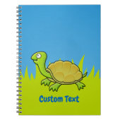 Cartoon Schildpad Notitieboek (Voorkant)