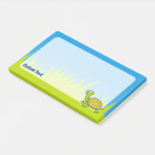 Cartoon Schildpad Post-it® Notes (Schuin)