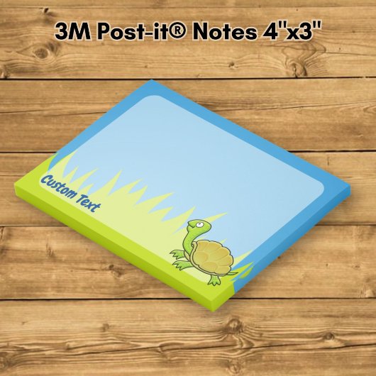 Cartoon Schildpad Post-it® Notes