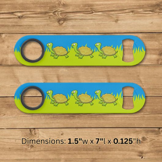 Cartoon Schildpad Speed Flessenopener