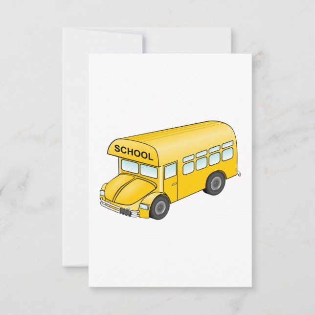 Cartoon School Bus (Voorkant)