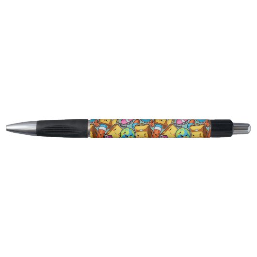 Cartoon schoolpatroon pen (Voorkant)