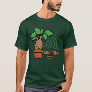 Cartoon Schreeuwende Alruin Karakter Art T-shirt