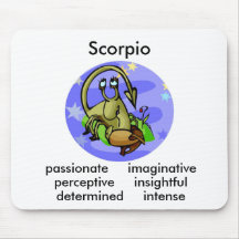 Cartoon Scorpio vertoont dierentuin