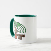 Cartoon Screaming Mandrake Character Art Mok (Voorkant links)