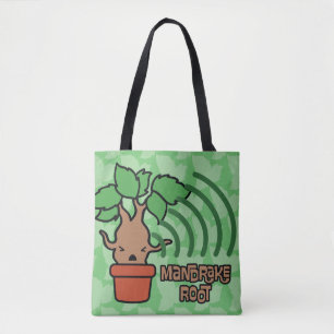 Cartoon screenen Mandrake Character Art Tote Bag
