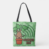 Cartoon screenen Mandrake Character Art Tote Bag (Achterkant)