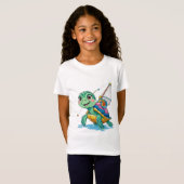 Cartoon Sea Turtle T-Shirt (Voorkant volledig)