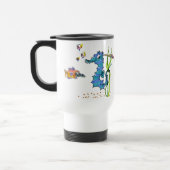 Cartoon Seahorse Cute Reisbeker (Links)