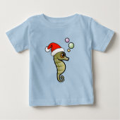 Cartoon Seahorse Santa (Voorkant)