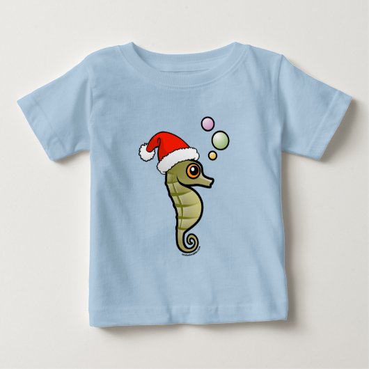Cartoon Seahorse Santa (Voorkant)