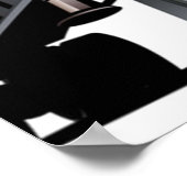 Cartoon semi truck poster (Hoek)