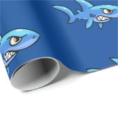 Cartoon Shark Cadeaupapier (Rol Hoek)