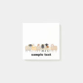 cartoon sheep group post it. post-it® notes (Voorkant)