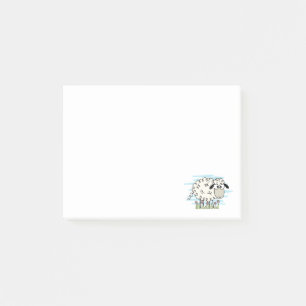 Cartoon Sheep Post-it® Notes