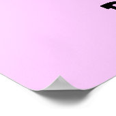 Cartoon Sheep Poster (Hoek)