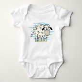 Cartoon Sheep Romper (Voorkant)