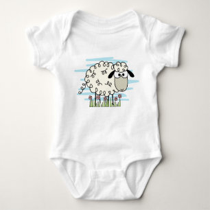 Cartoon Sheep Romper