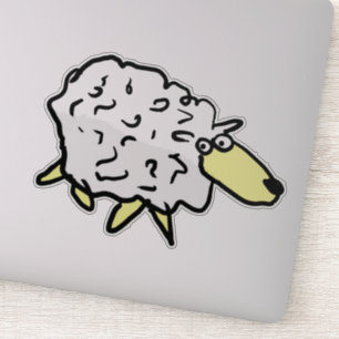 Cartoon Sheep Sticker