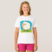 Cartoon Sheep T-shirt (Voorkant volledig)