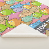 Cartoon Sherpa Deken (3/4)