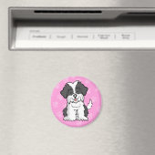 Cartoon ShihTzu Magnet (Insitu (Vaatwasser))