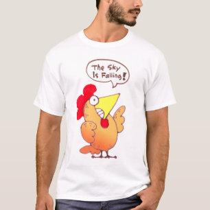 Cartoon Shirt T-shirt van de Cartoon van kippen