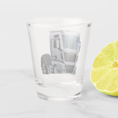 Cartoon Shot Glas (Achterkant)