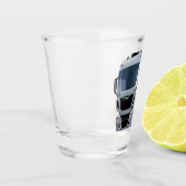 Cartoon Shot Glas (Links)