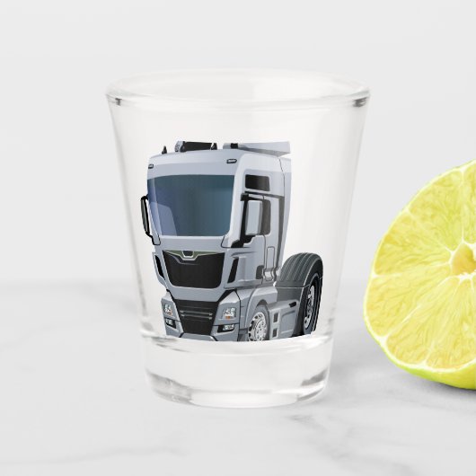 Cartoon Shot Glas (Voorkant)