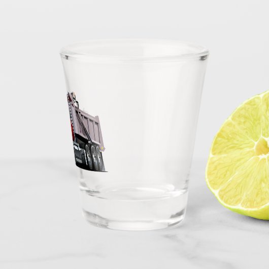 Cartoon Shot Glas (Rechts)